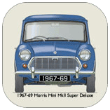 Morris Mini MkII Super Deluxe 1967-69 Coaster 1